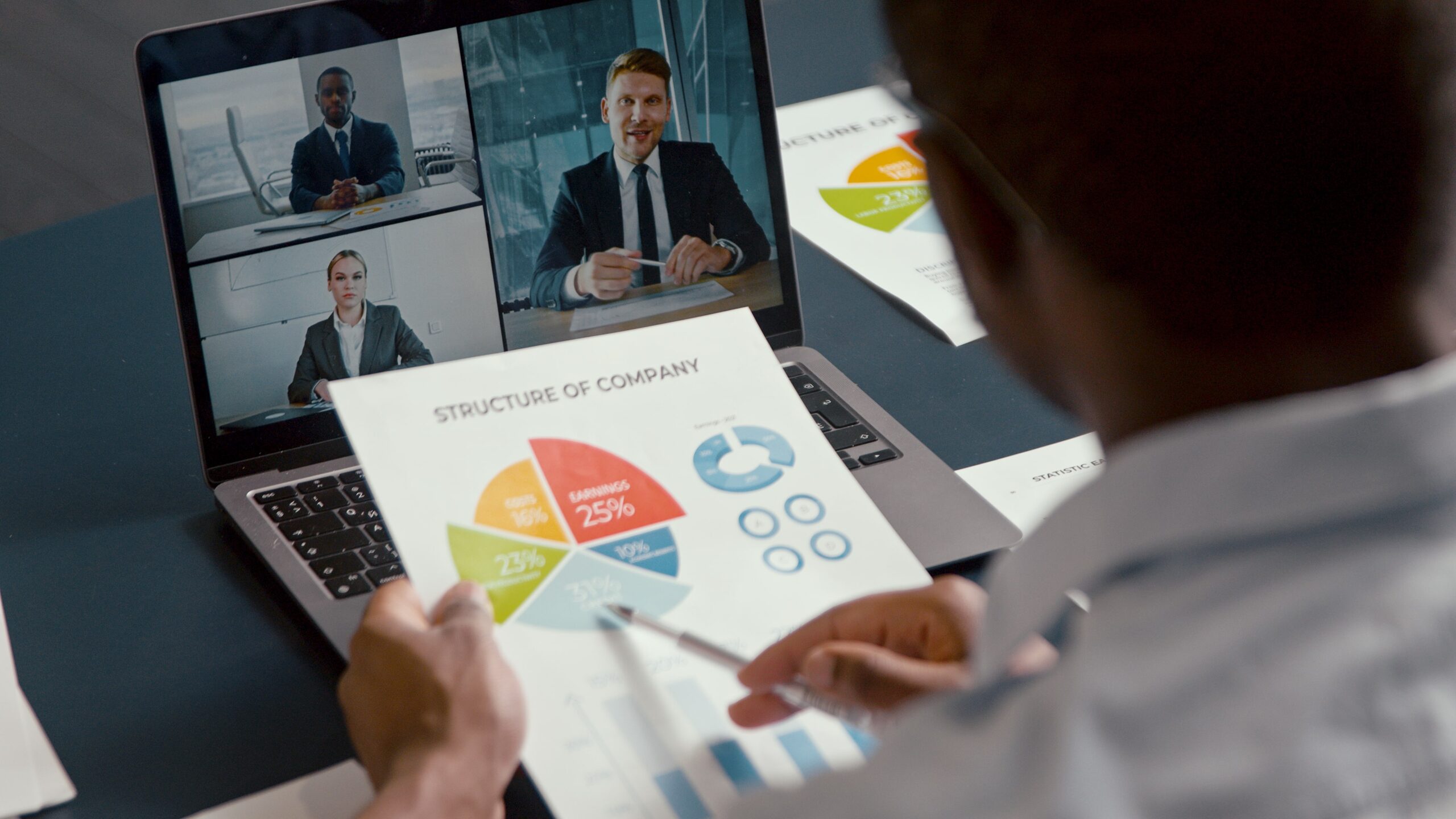 young businessman makes conference video call on l 2024 09 16 23 20 57 utc min scaled
